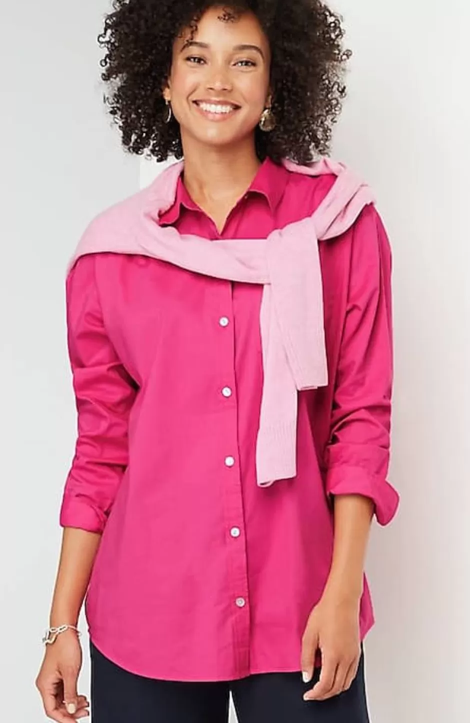 J.Jill Button-Front Relaxed Tunic | Jjill | Women Tunics