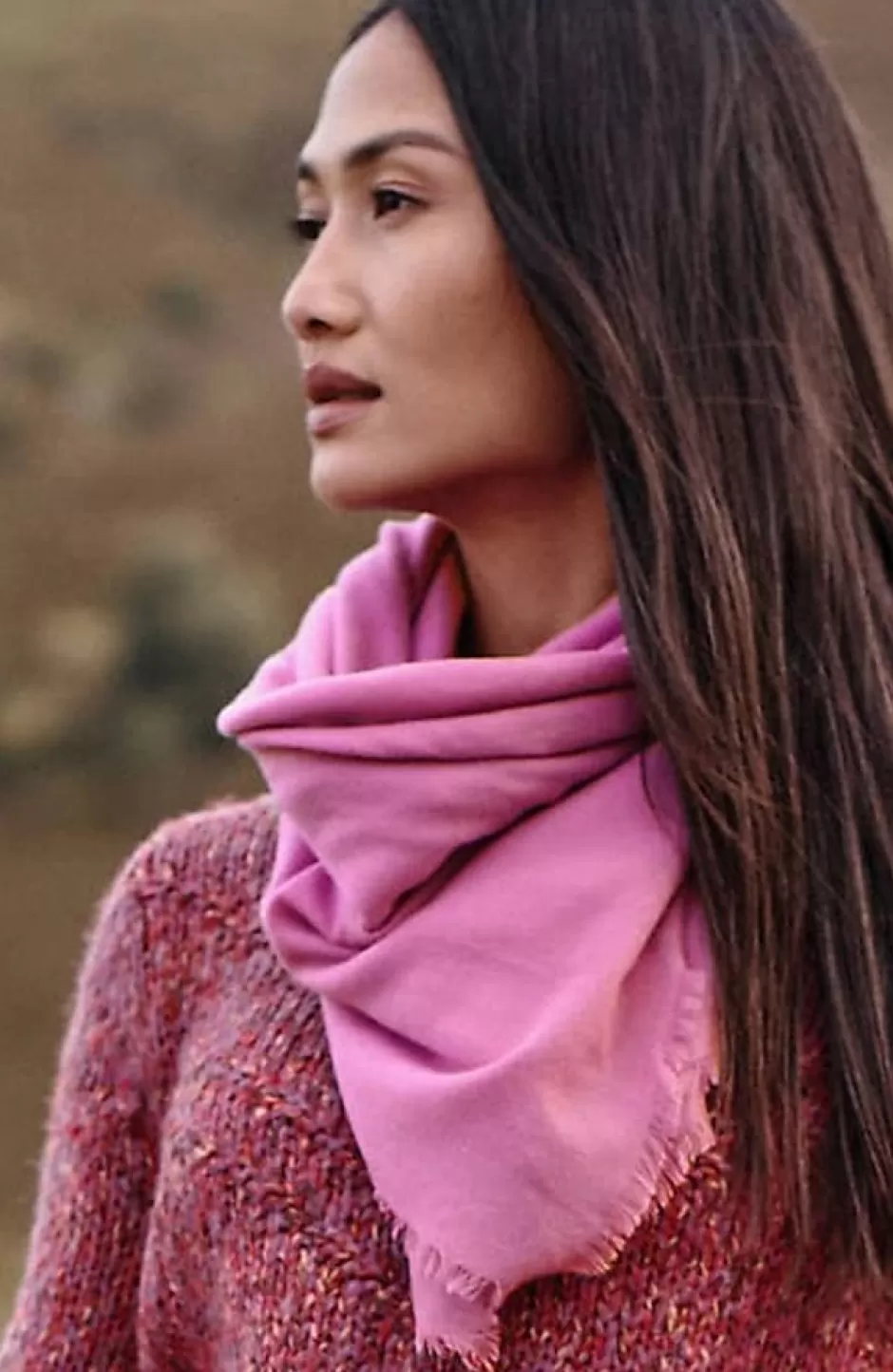 J.Jill Color Pop Square Scarf | Jjill | Women Ponchos, Ruanas & Scarves