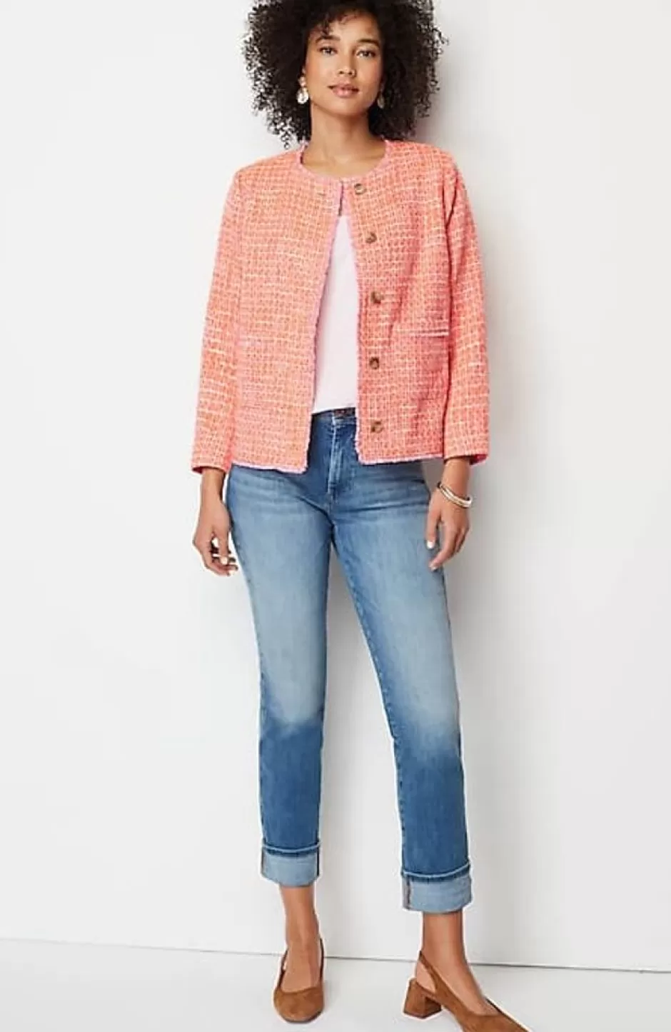 J.Jill Dahlia Tweed Jacket | Jjill | Women Jackets & Coats