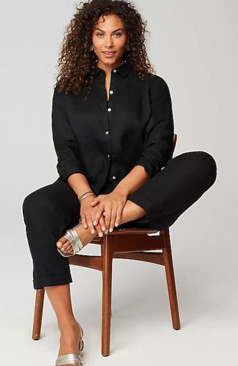 J.Jill Everyday Linen Button-Front Shirt | Jjill | Women Shirts & Blouses