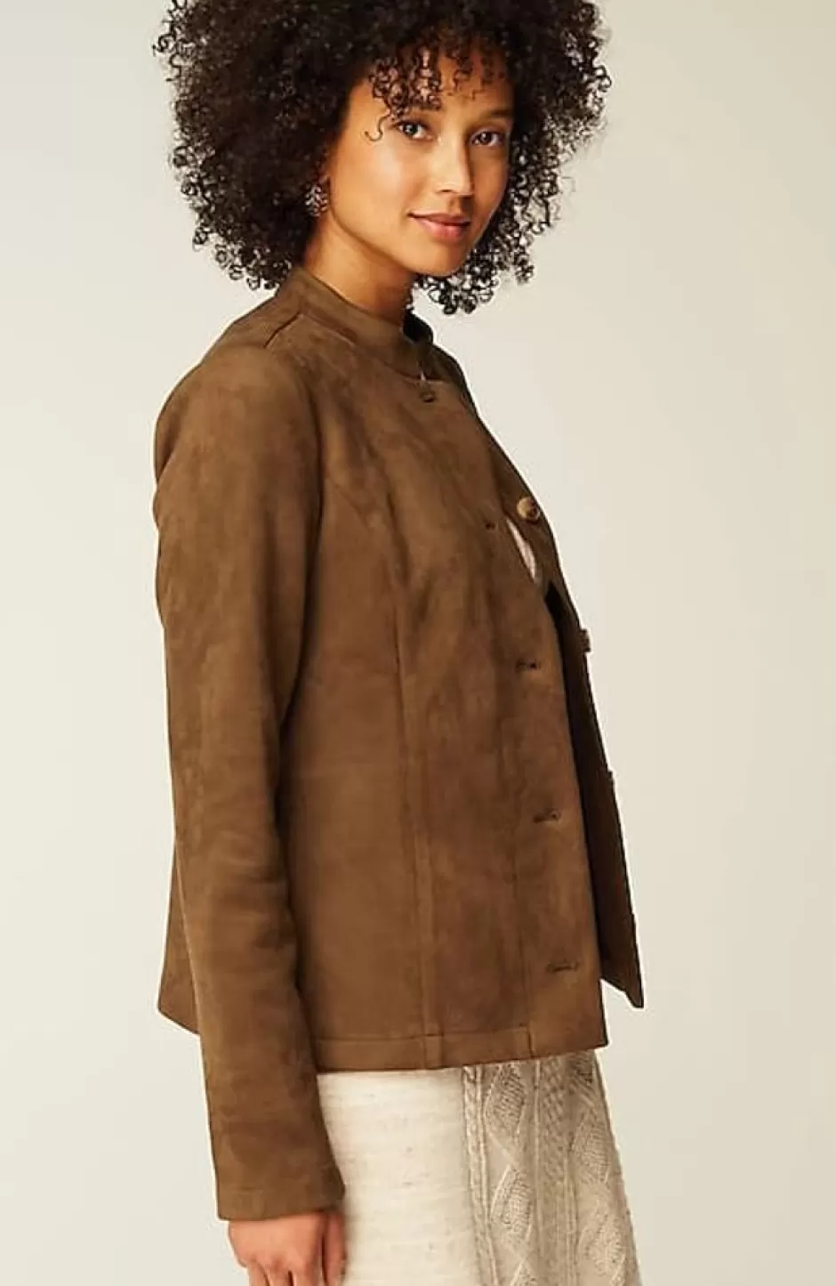 J.Jill Faux-Suede Jacket | Jjill | Women Jackets & Coats