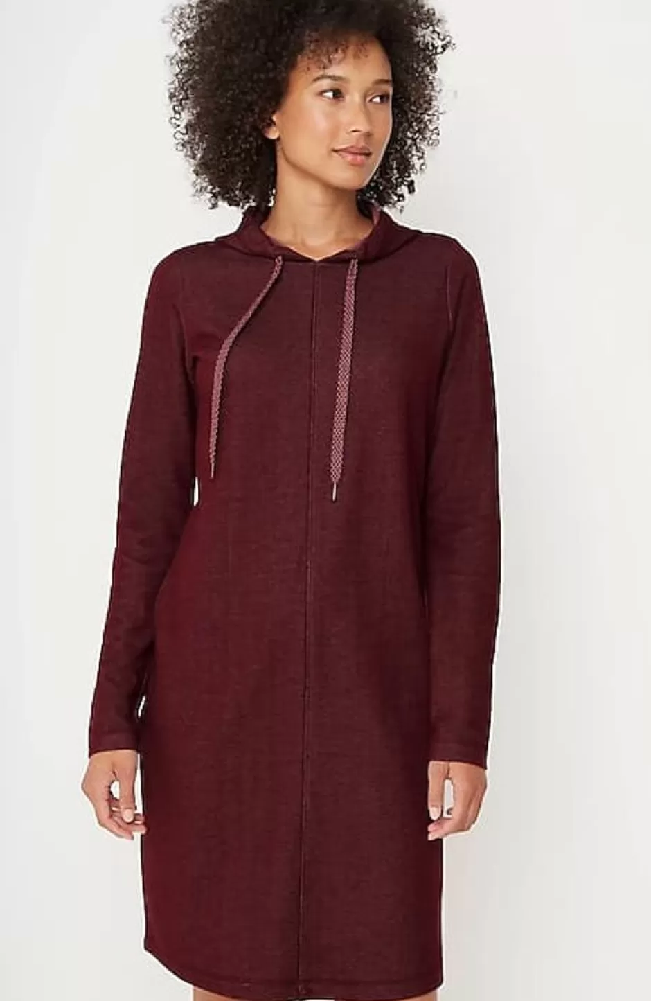 J.Jill Fit Double-Knit Hooded Dress | Jjill | Women Activewear