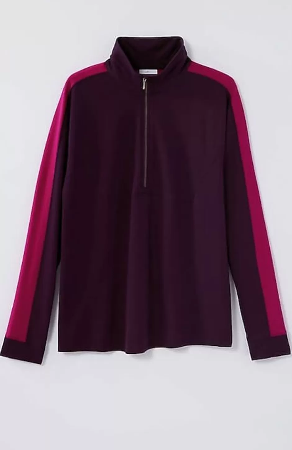 J.Jill Fit Half-Zip Color-Block Sweatshirt | Jjill | Women Tops & Tees