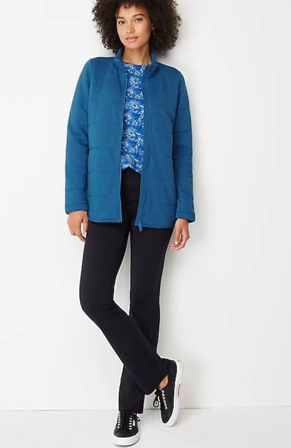 J.Jill Fit Quilted Knit Jacket | Jjill | Women Activewear