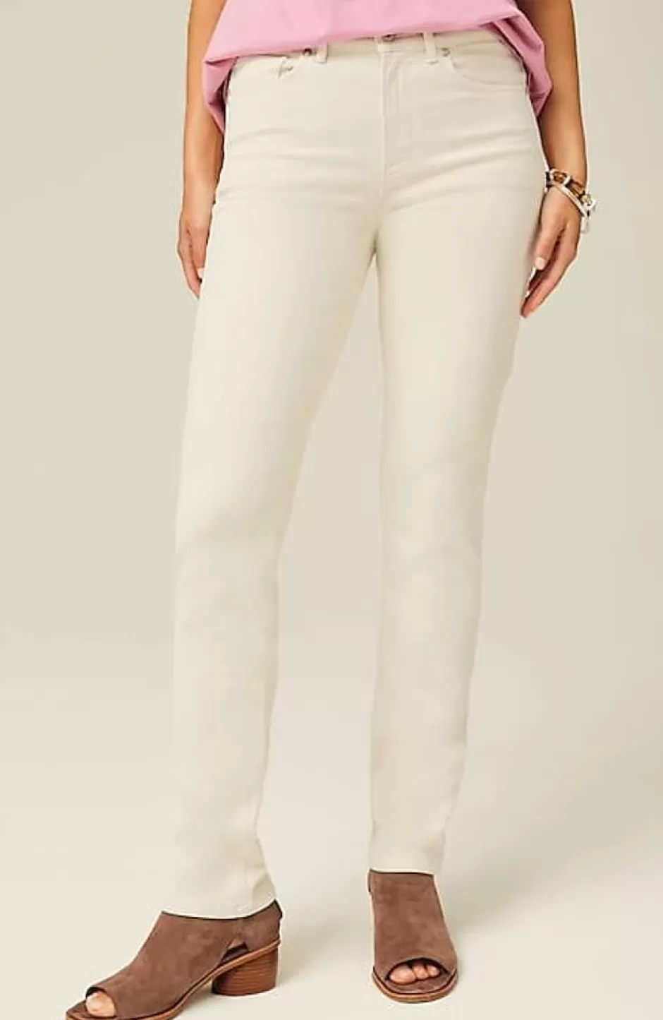 J.Jill High-Rise Straight-Leg Jeans | Jjill | Women Pants & Jeans