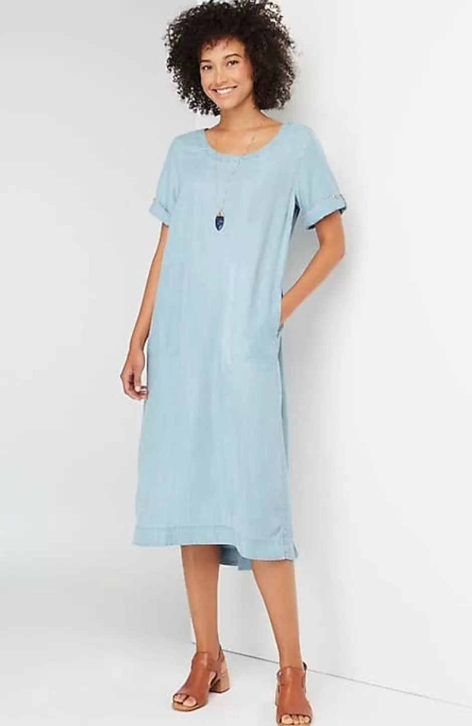 J.Jill Indigo High-Low Dress | Jjill | Women Dresses