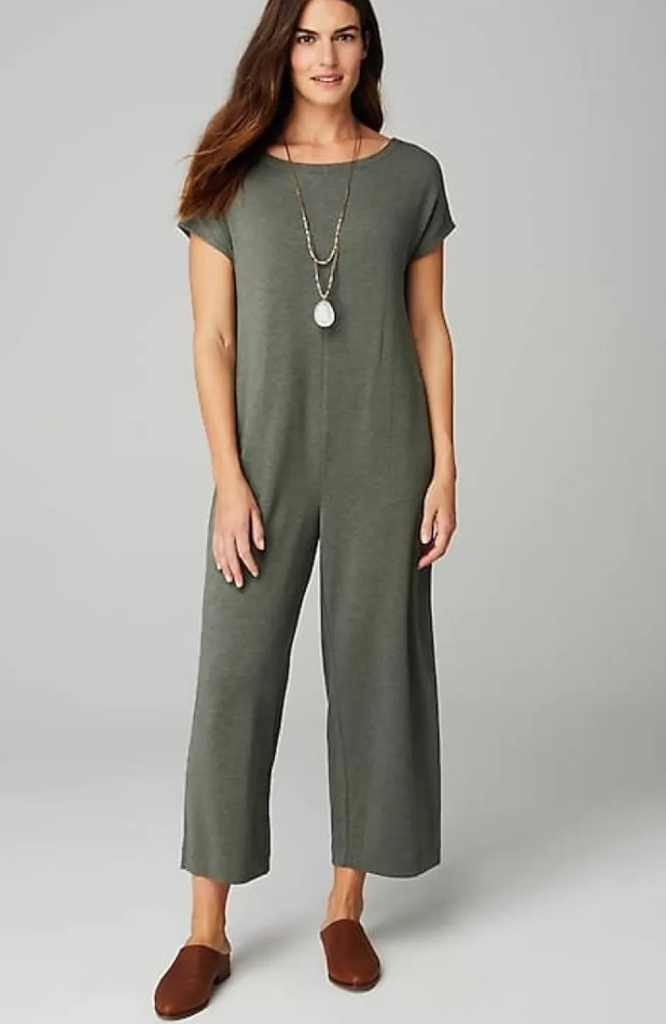 J.Jill Knit Belted Jumpsuit | Jjill | Women Dresses