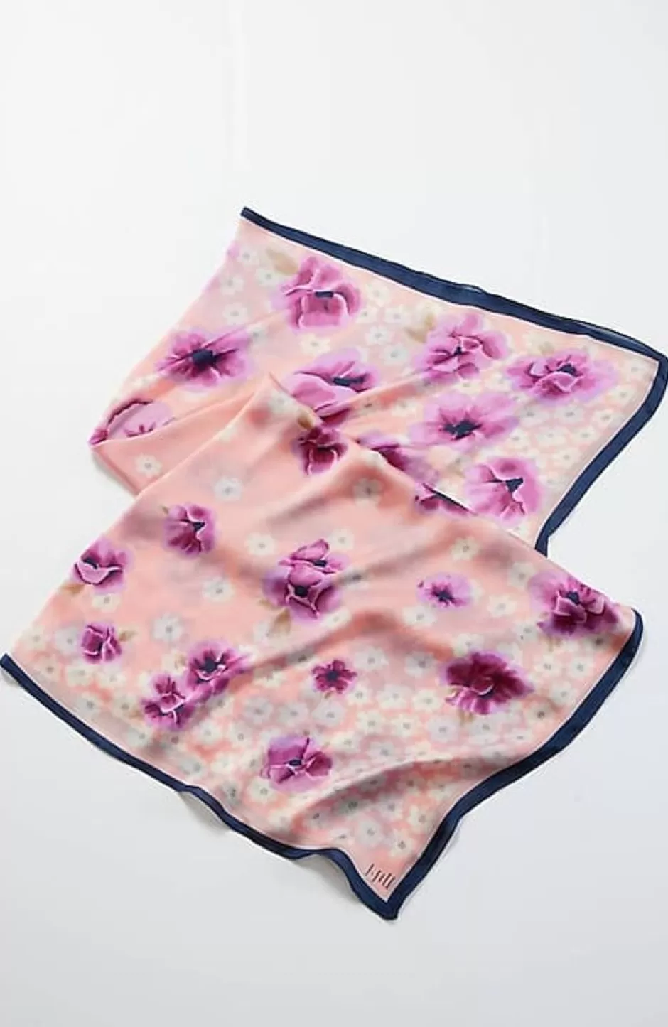 J.Jill Layered Floral Square Scarf | Jjill | Women Ponchos, Ruanas & Scarves