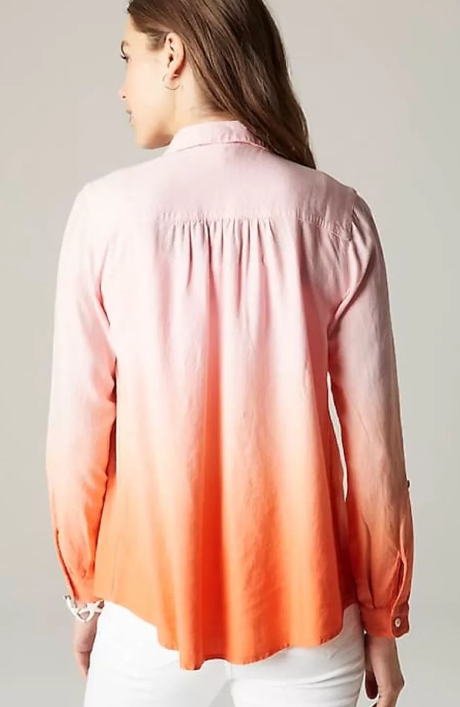 J.Jill Linen Tab-Sleeve A-Line Shirt | Jjill | Women Shirts & Blouses