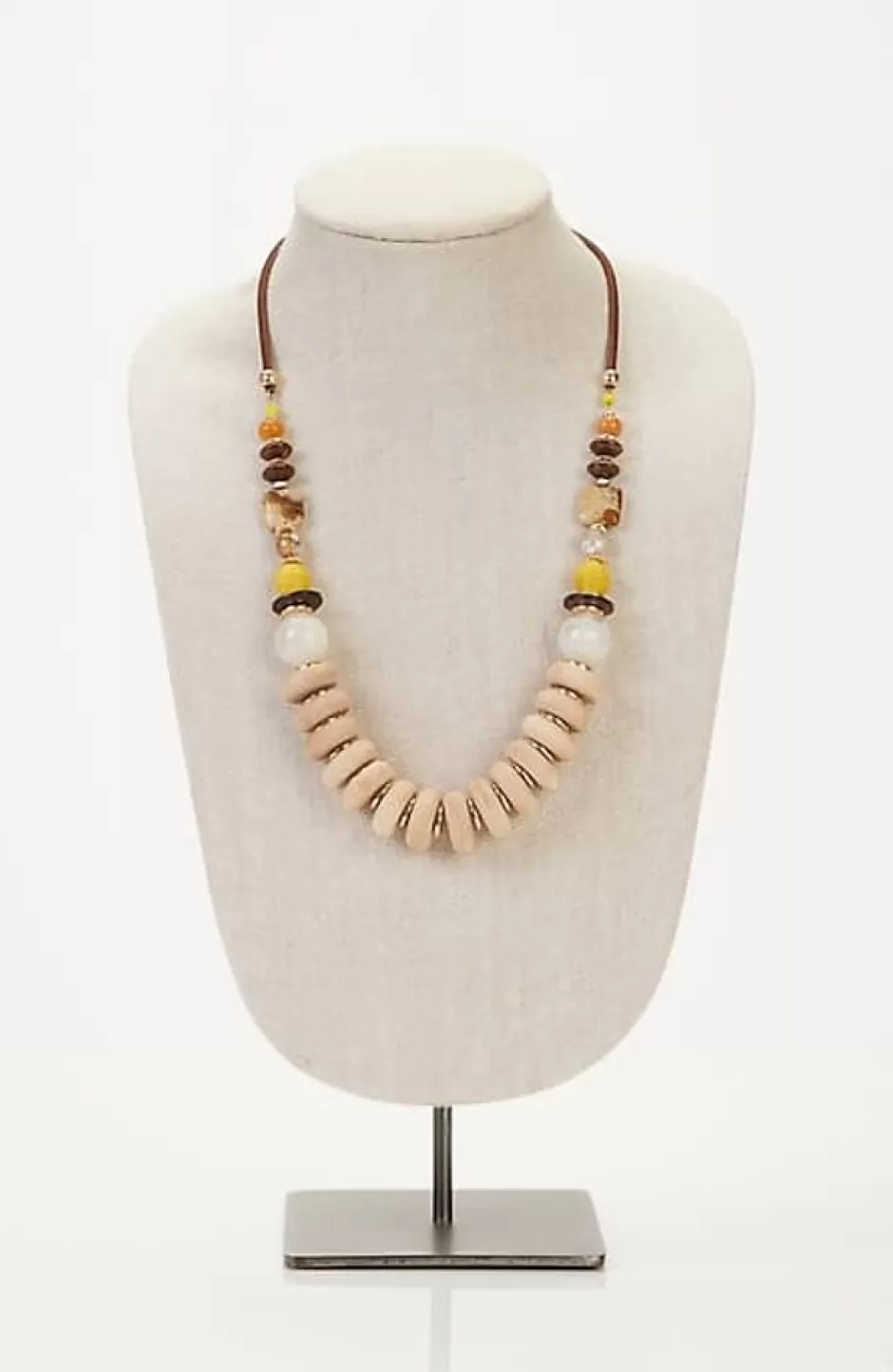 J.Jill Lush Gardens Mixed-Materials Necklace | Jjill | Women Jewelry