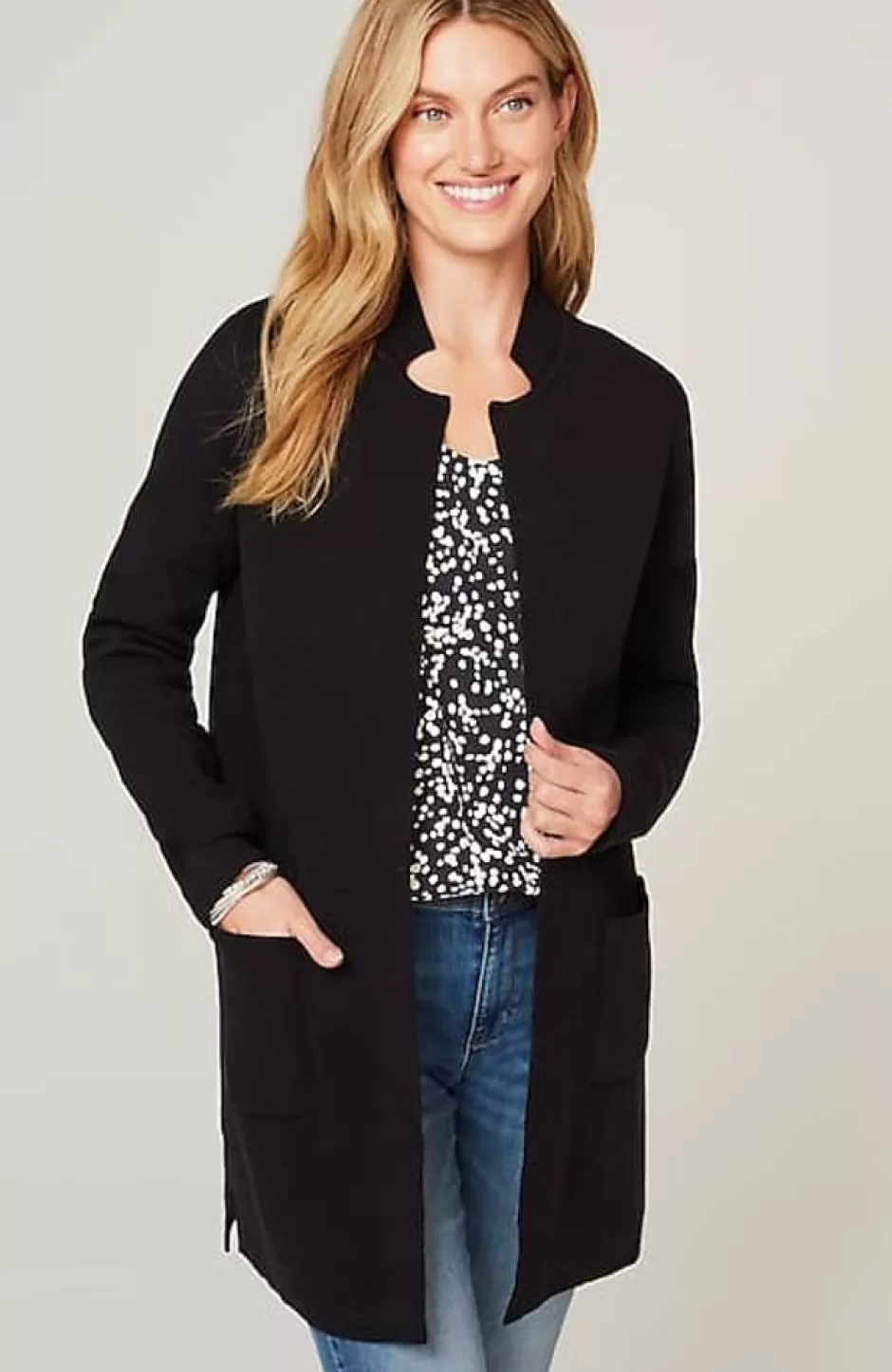 J.Jill Majestic Open-Front Cardi | Jjill | Women Sweaters