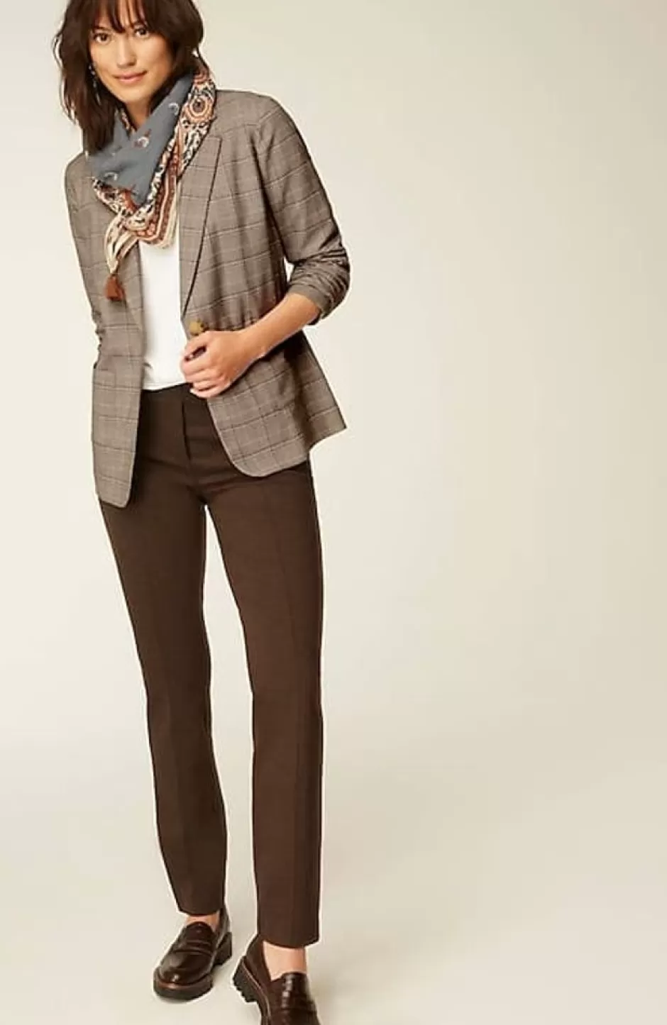 J.Jill Mendocino Plaid Blazer | Jjill | Women Jackets & Coats