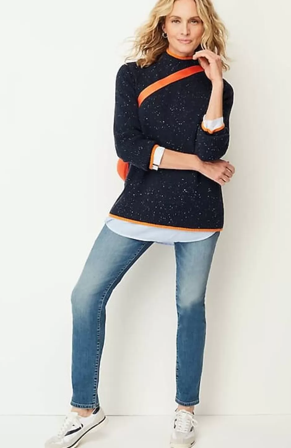 J.Jill Modern Mock-Neck Sweater | Jjill | Women Sweaters