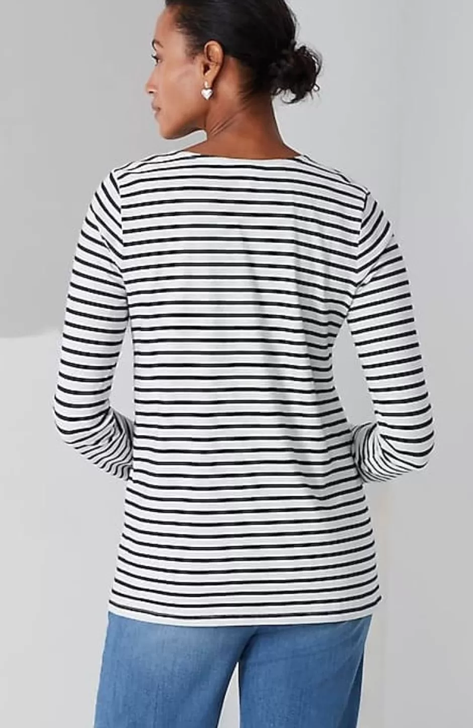 J.Jill More Love Striped Tee | Jjill | Women Tops & Tees