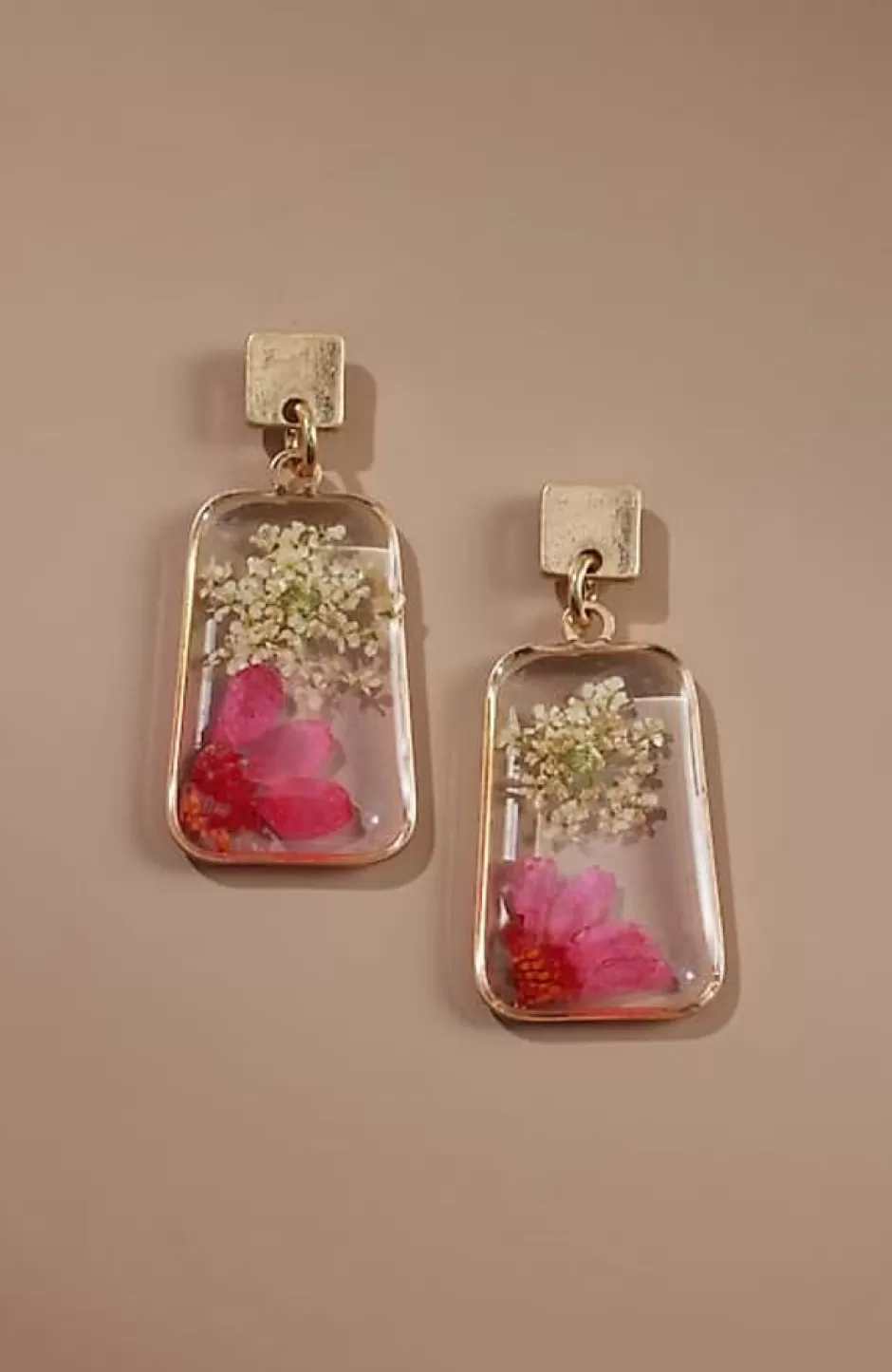 J.Jill Nature'S Charm Pressed-Flower Earrings | Jjill | Women Jewelry