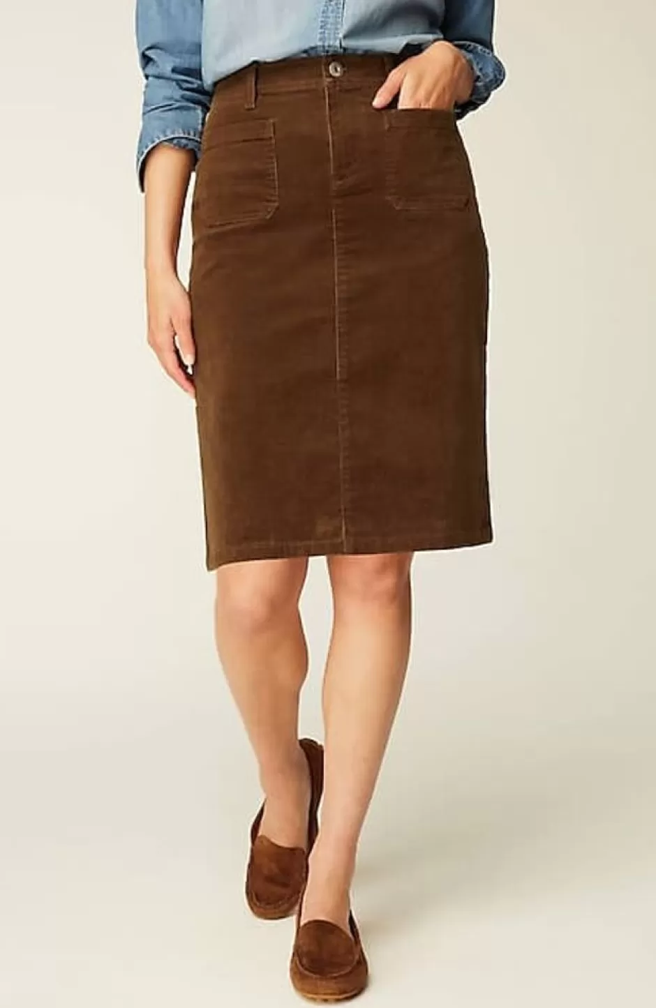 J.Jill Patch-Pocket Skirt | Jjill | Women Skirts