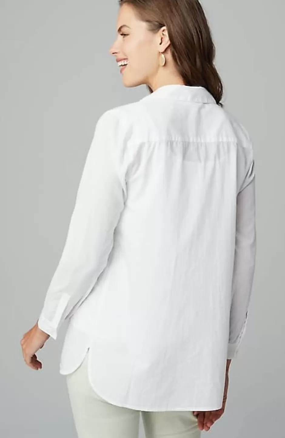 J.Jill Placed-Eyelet Tunic | Jjill | Women Tunics