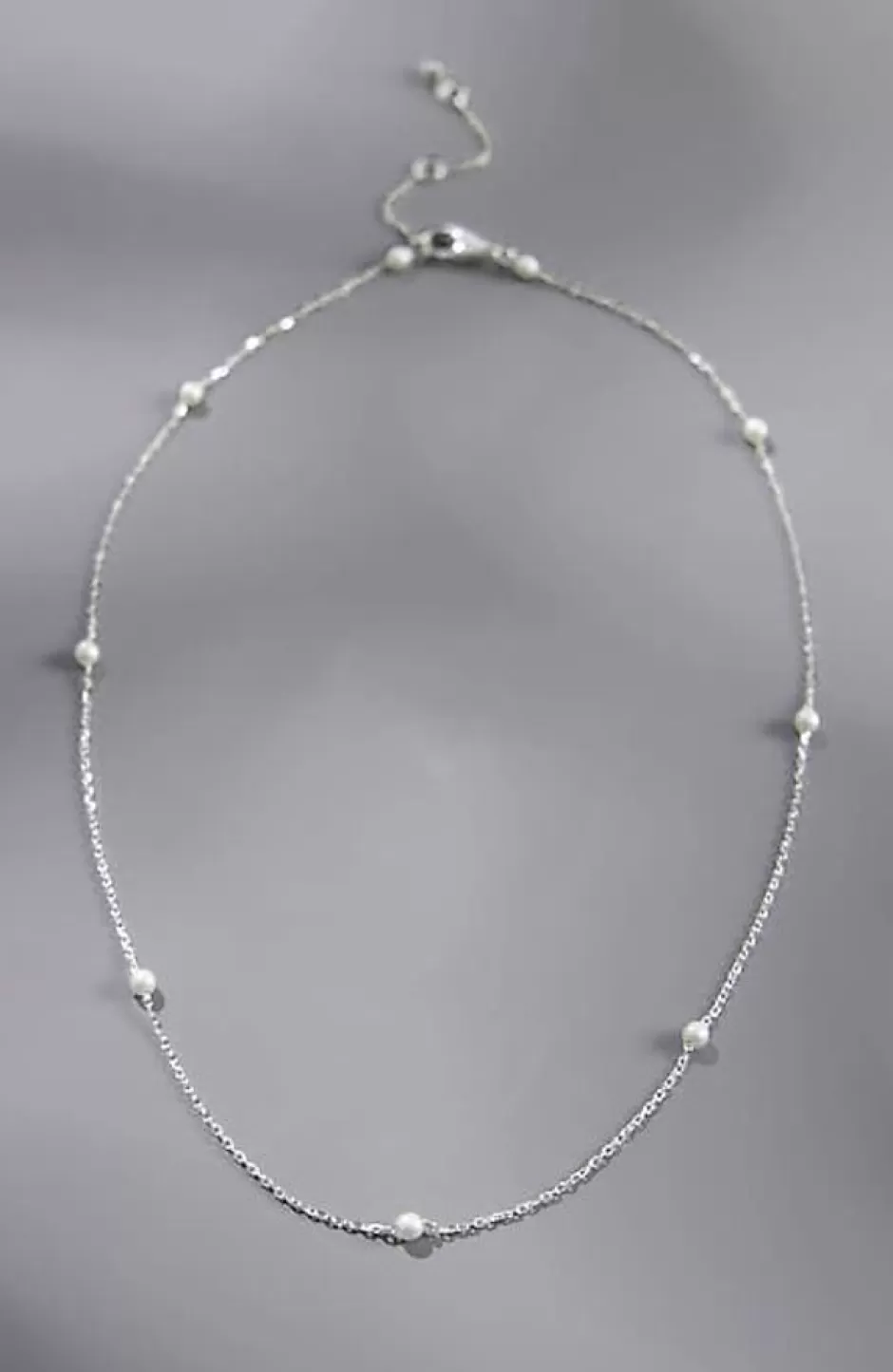 J.Jill Placed-Pearl Sterling Necklace | Jjill | Women Jewelry