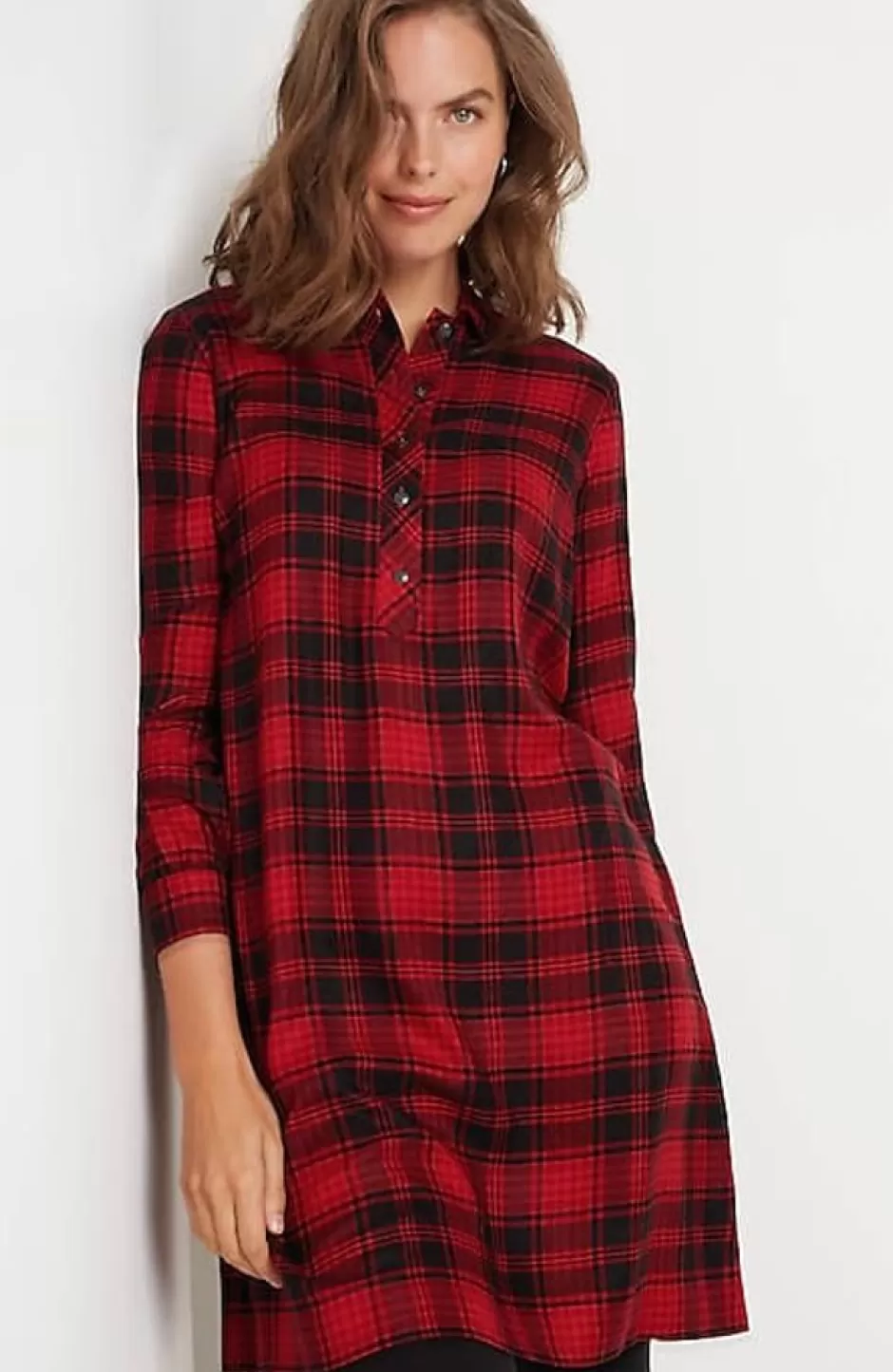 J.Jill Plaid Shirtdress | Jjill | Women Dresses