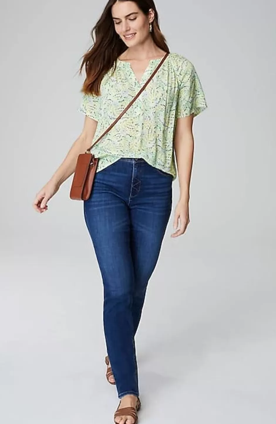 J.Jill Printed Voile Top | Jjill | Women Shirts & Blouses