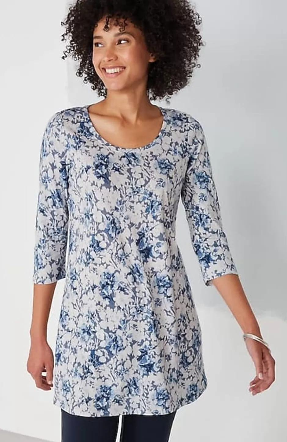 J.Jill Pure Jill Ballet-Sleeve Tunic | Jjill | Women Tops & Tees