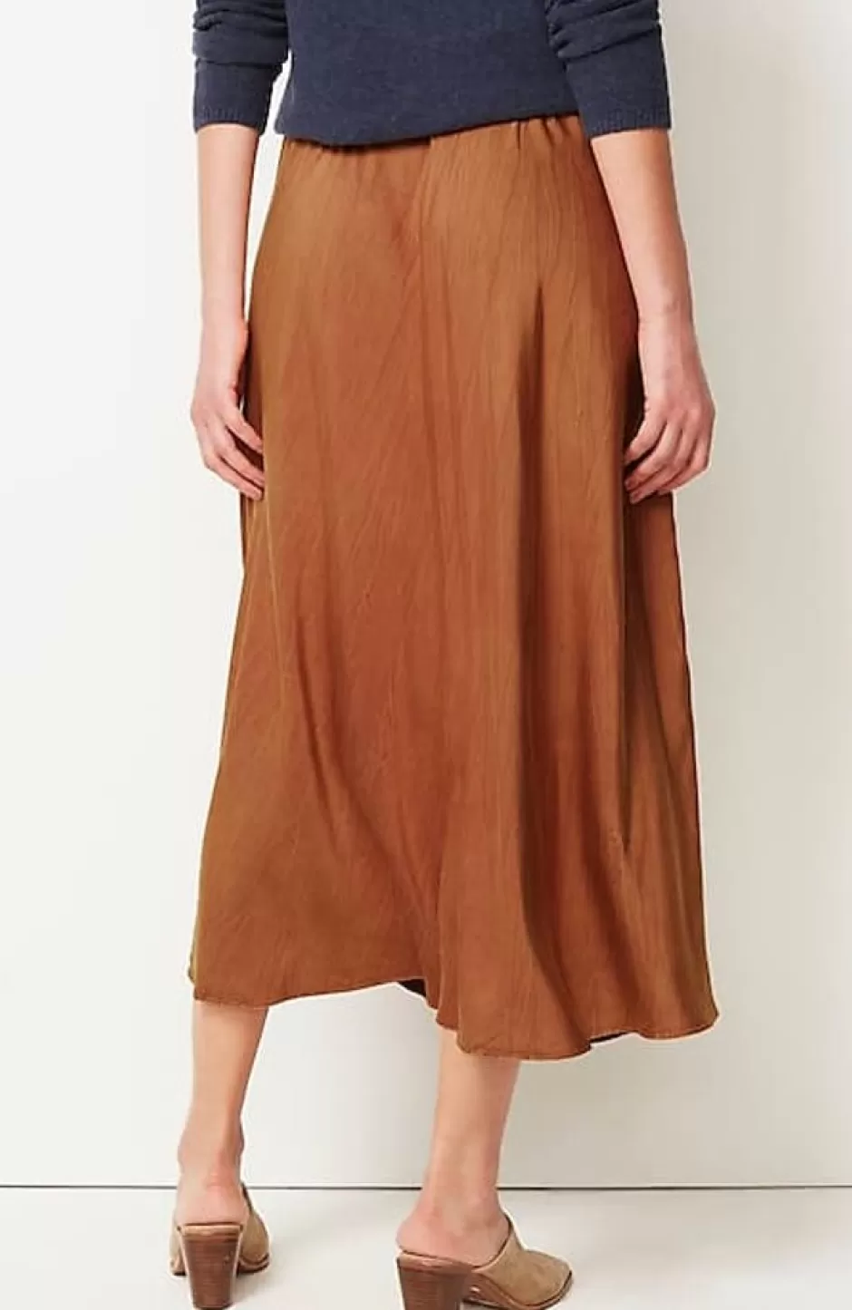 J.Jill Pure Jill Crinkled Acid-Wash Skirt | Jjill | Women Skirts