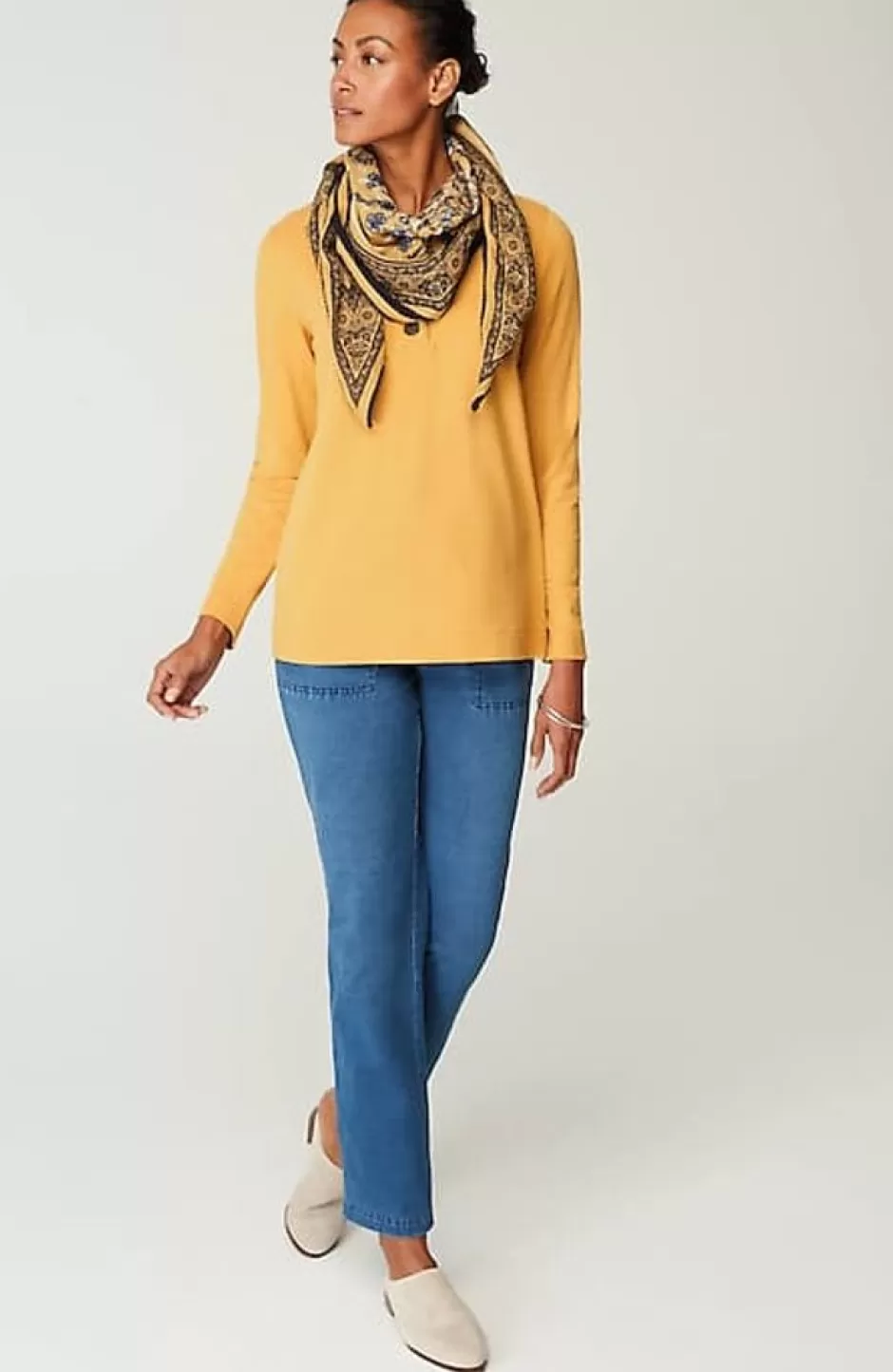 J.Jill Pure Jill Harmony Shawl-Collar Top | Jjill | Women Tops & Tees