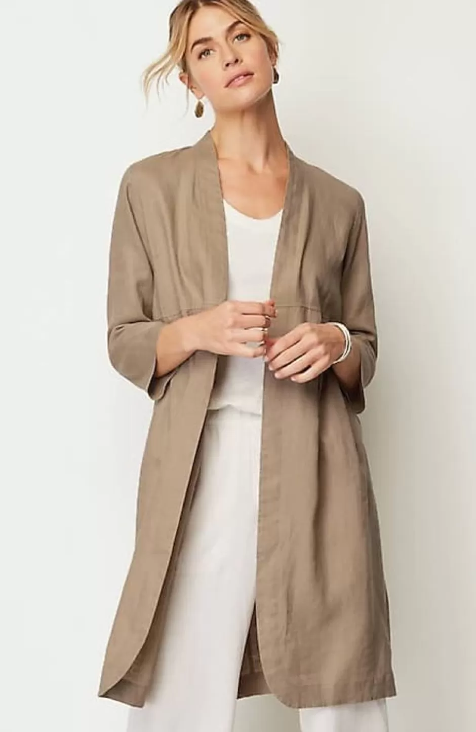 J.Jill Pure Jill Linen Duster Jacket | Jjill | Women Jackets & Coats