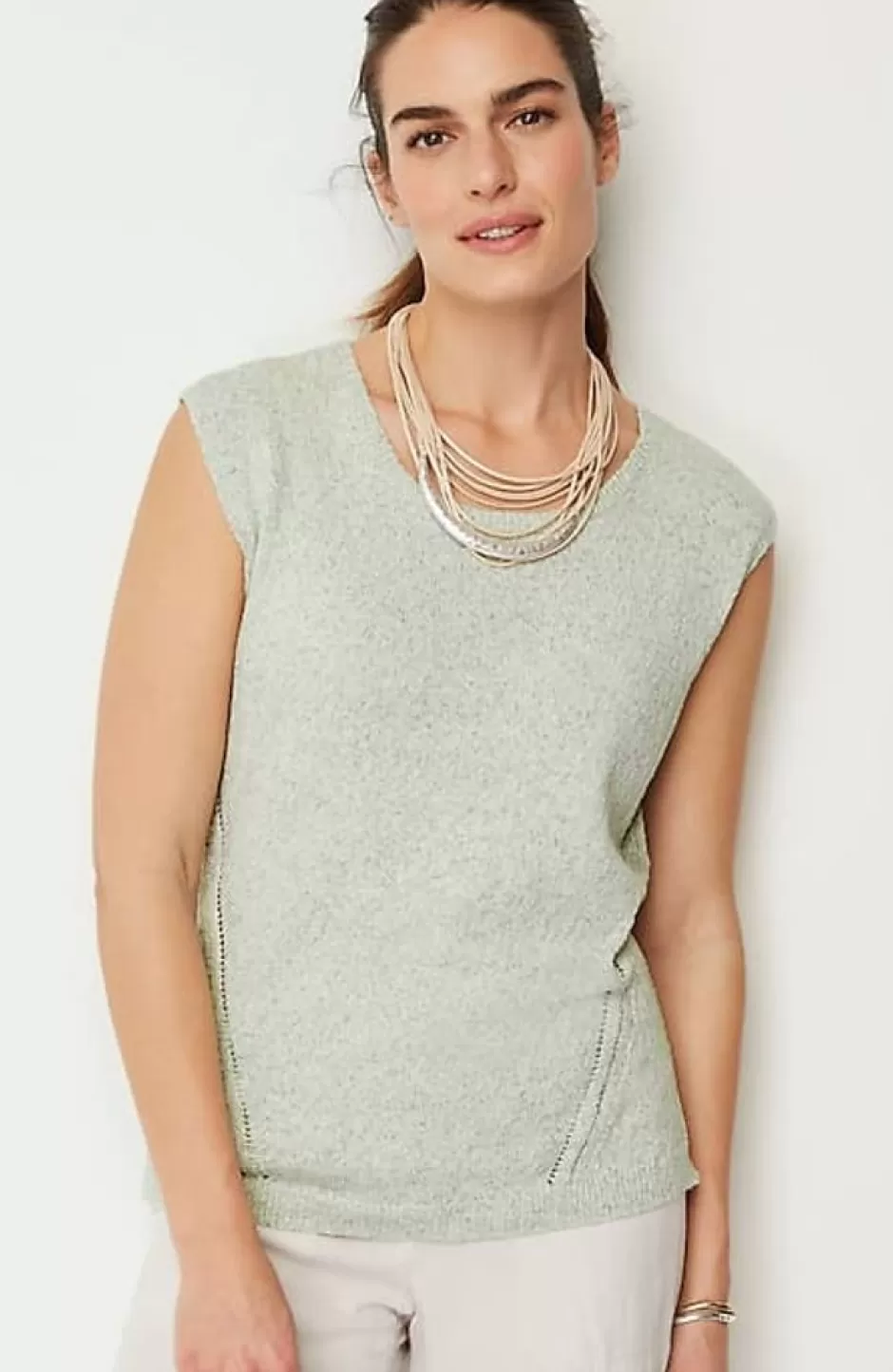 J.Jill Pure Jill Spray-Dyed Shell | Jjill | Women Sweaters