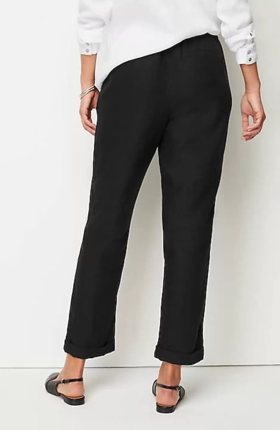 J.Jill Relaxed Linen Straight-Leg Pants | Jjill | Women Pants & Jeans