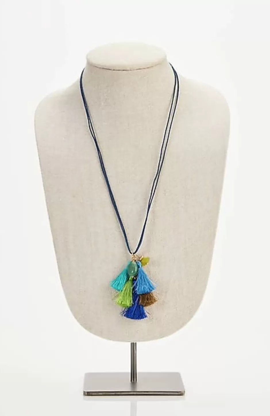 J.Jill Seaside Oasis Tassel Cluster Necklace | Jjill | Women Jewelry