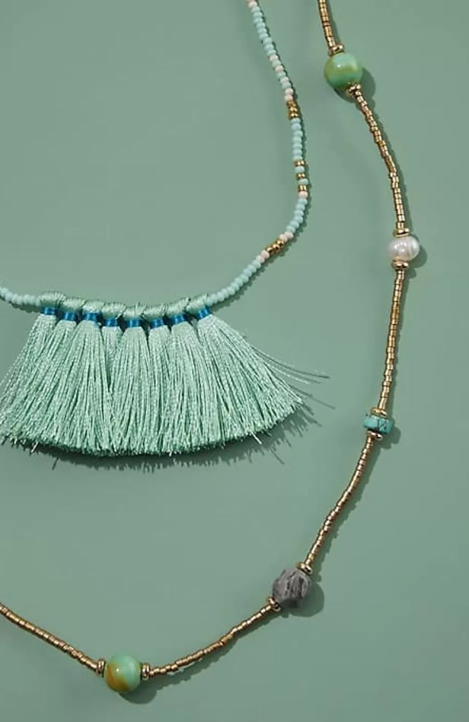 J.Jill Seaside Oasis Tassel Necklace | Jjill | Women Jewelry