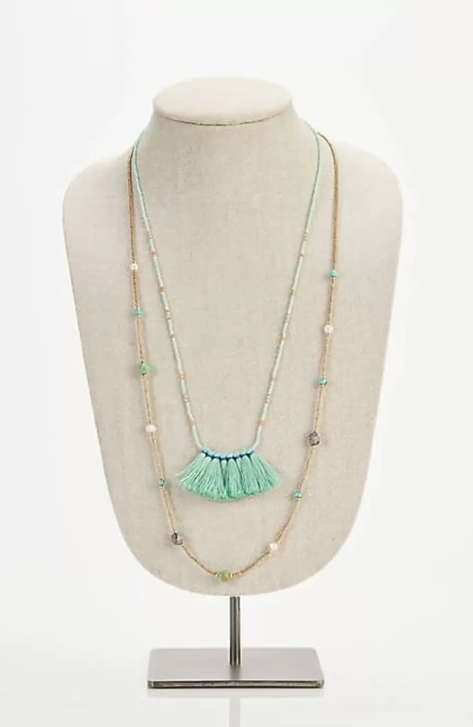 J.Jill Seaside Oasis Tassel Necklace | Jjill | Women Jewelry