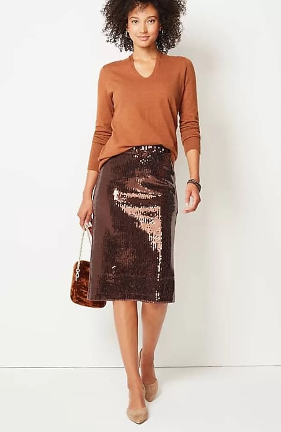 J.Jill Sequin Pull-On Skirt | Jjill | Women Skirts