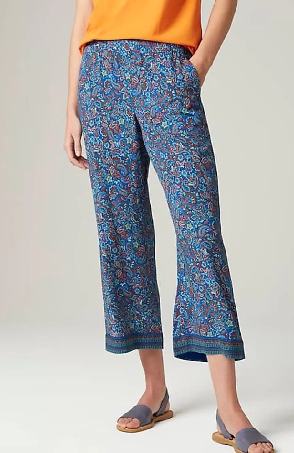 J.Jill Silky-Soft Full-Leg Crops | Jjill | Women Pants & Jeans