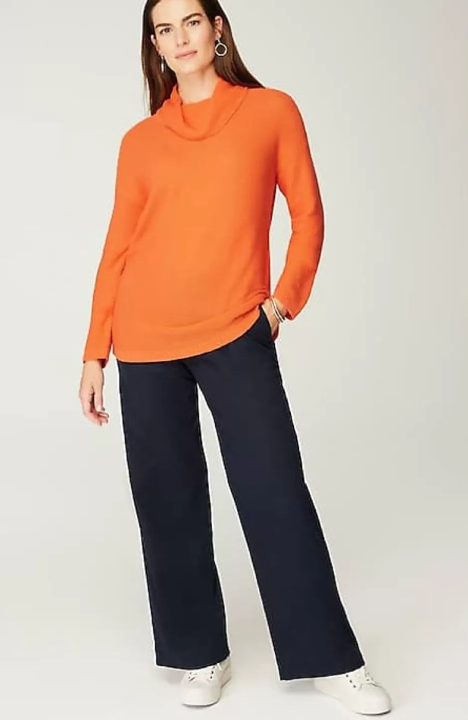 J.Jill Textured Cowl-Neck Sweater | Jjill | Women Sweaters