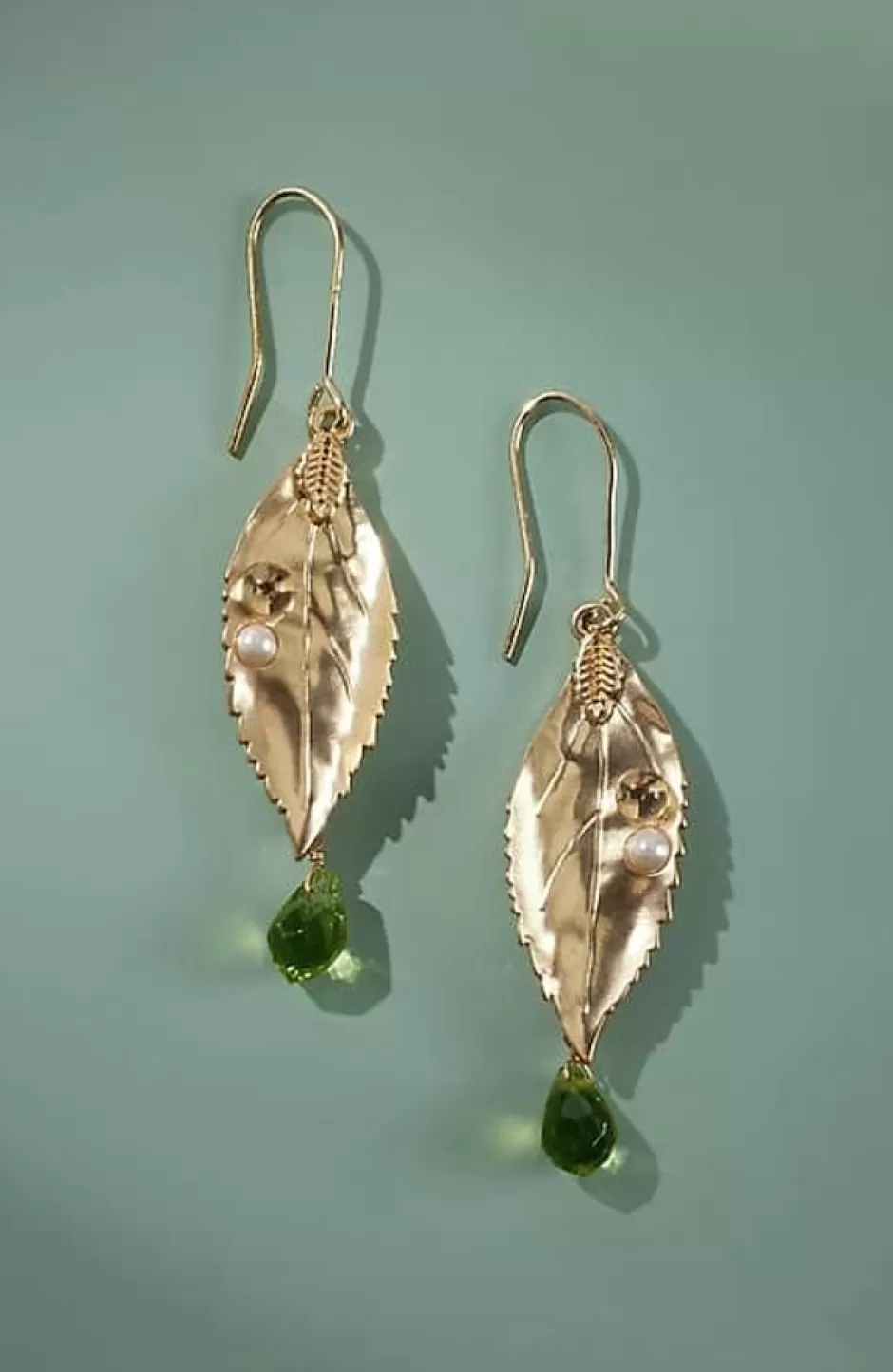 J.Jill Tranquil Treasures Leaf Earrings | Jjill | Women Jewelry