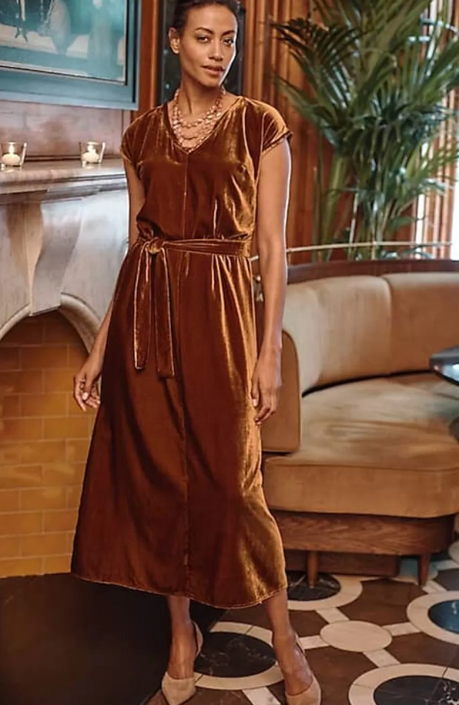 J.Jill Velvet Maxi Dress | Jjill | Women Dresses