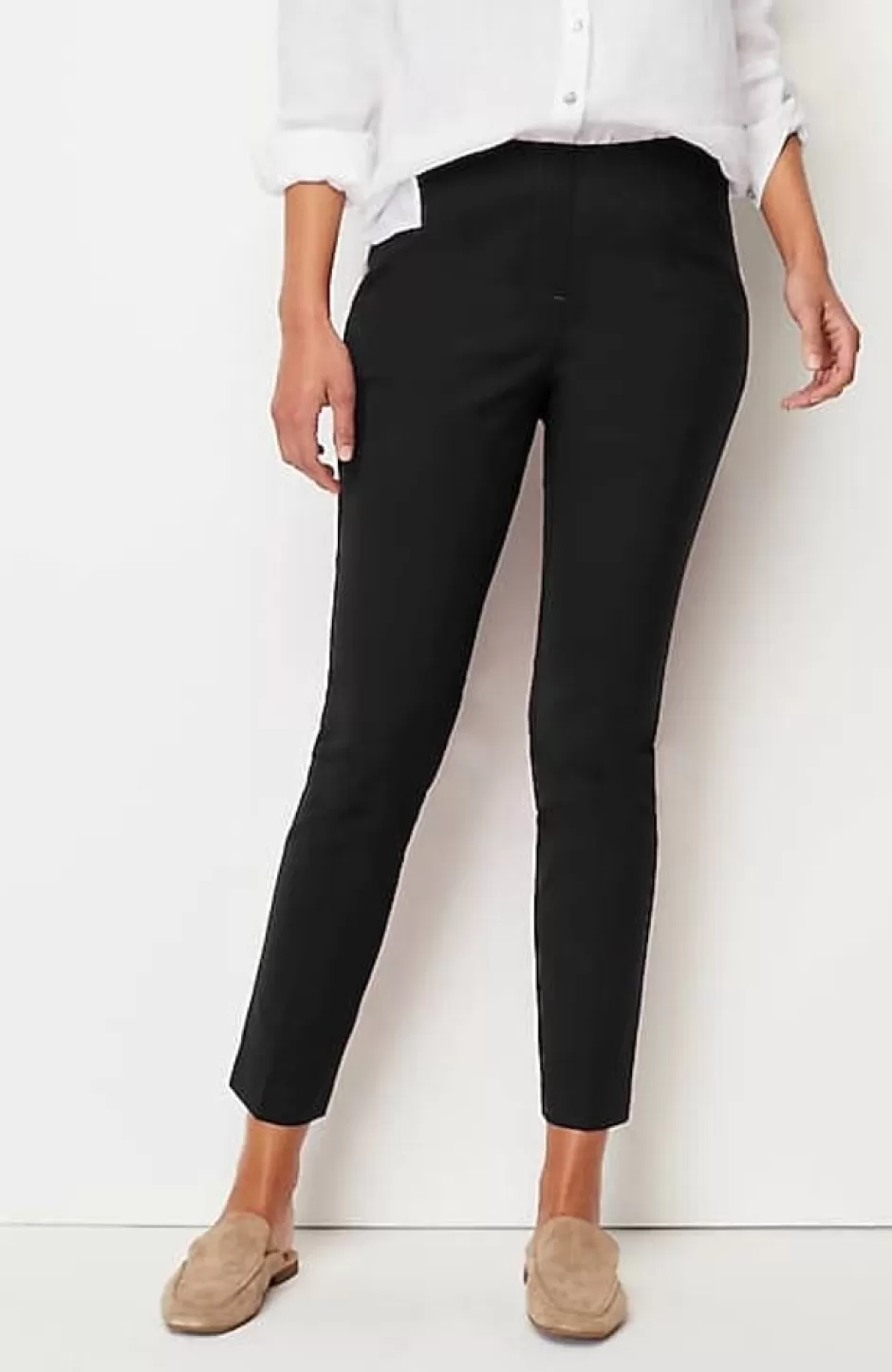 J.Jill Versatile Cotton-Stretch Slim-Leg Pants | Jjill | Women Pants & Jeans