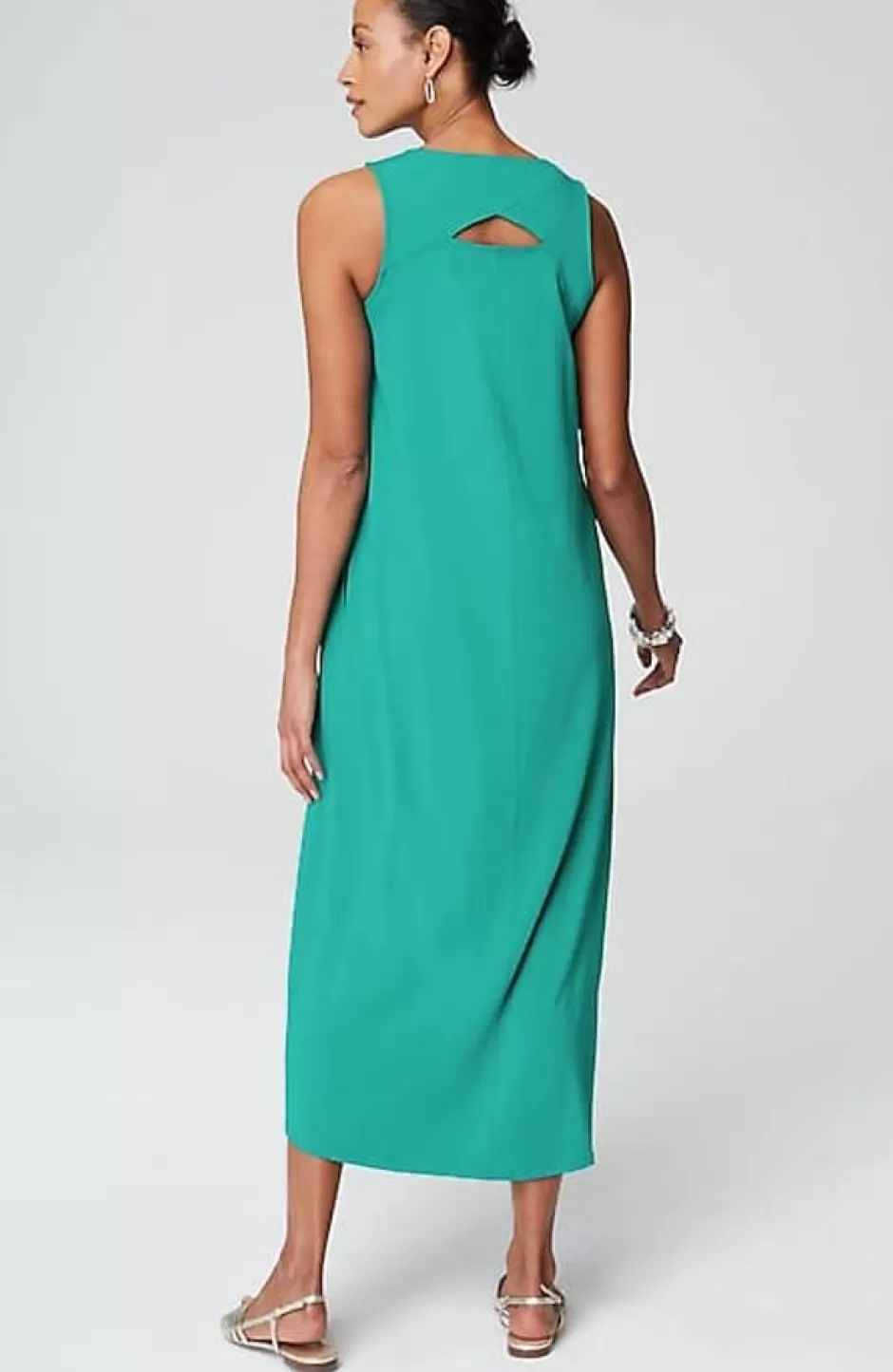 J.Jill Wearever A-Line Elliptical-Hem Dress | Jjill | Women Dresses