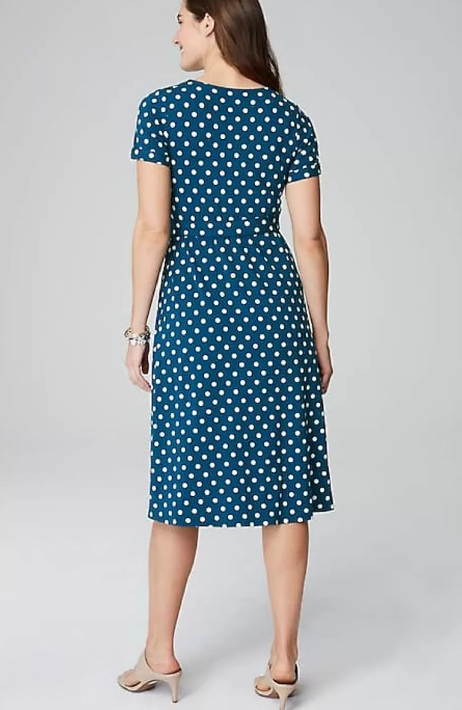 J.Jill Wearever Belted Midi Dress | Jjill | Women Dresses