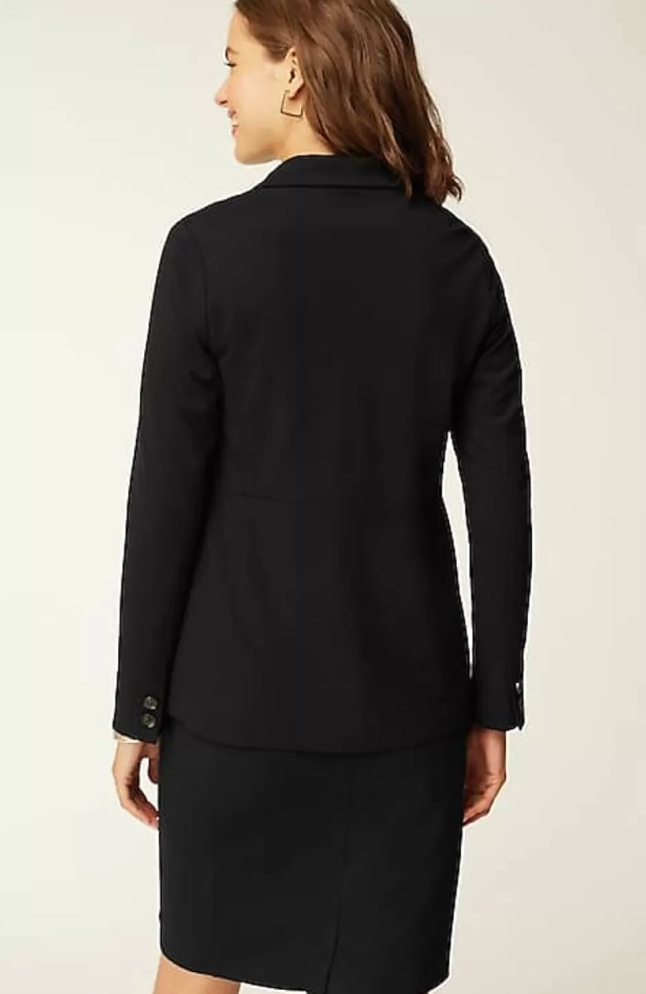 J.Jill Wearever Double-Face Jersey Tailored Blazer | Jjill | Women Jackets & Coats