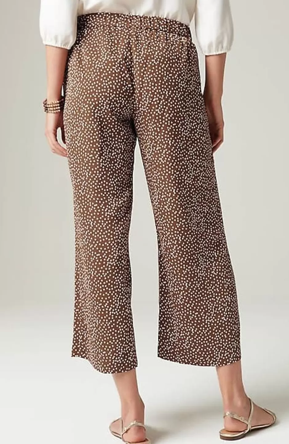 J.Jill Wearever Easy-Care Woven Wide-Leg Crops | Jjill | Women Pants & Jeans