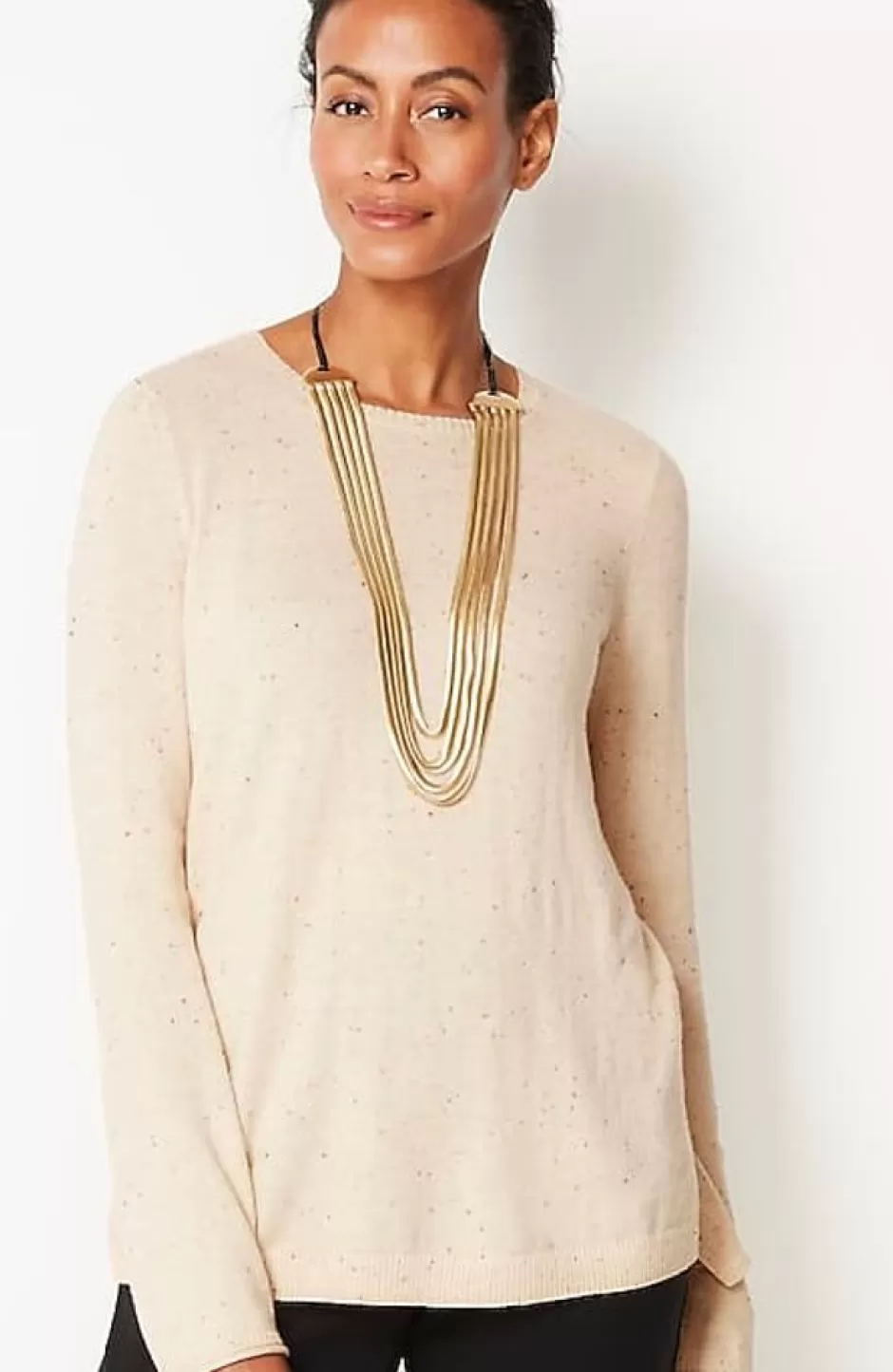 J.Jill Wearever Layering Crew-Neck Sweater | Jjill | Women Sweaters