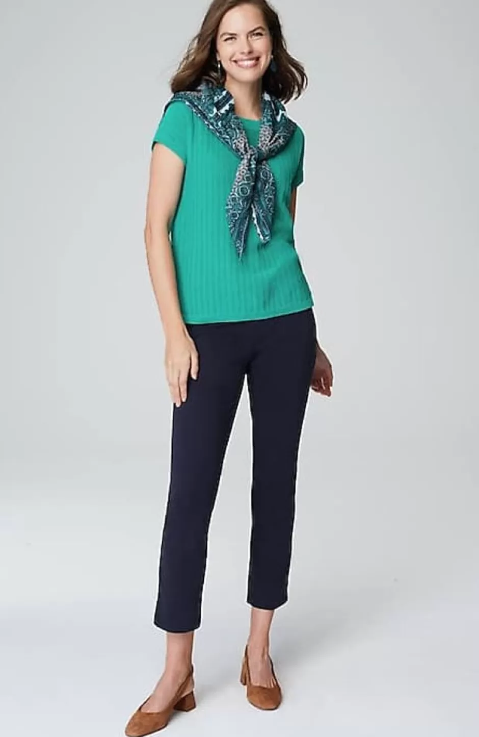 J.Jill Wearever Lightweight Textured Pullover | Jjill | Women Sweaters