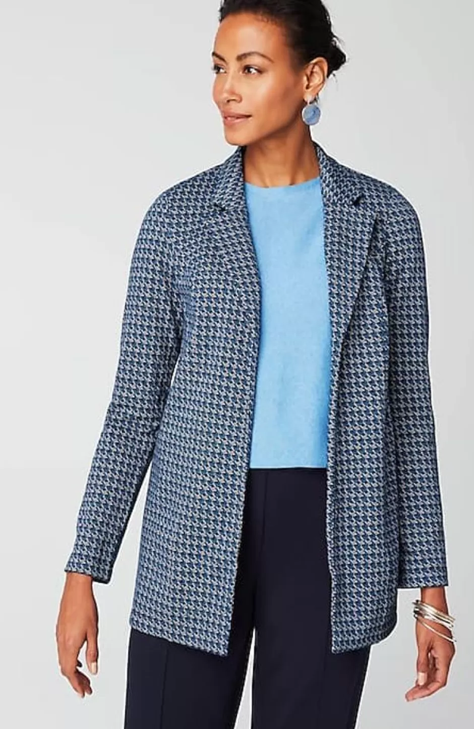 J.Jill Wearever Soft-Collar Jacket | Jjill | Women Jackets & Coats