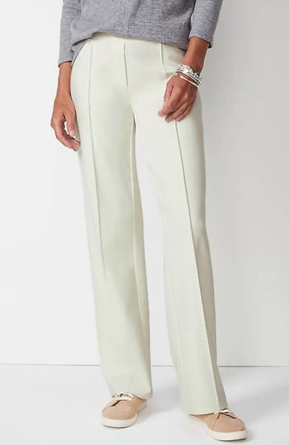 J.Jill Wearever Straight-Leg Trousers | Jjill | Women Pants & Jeans